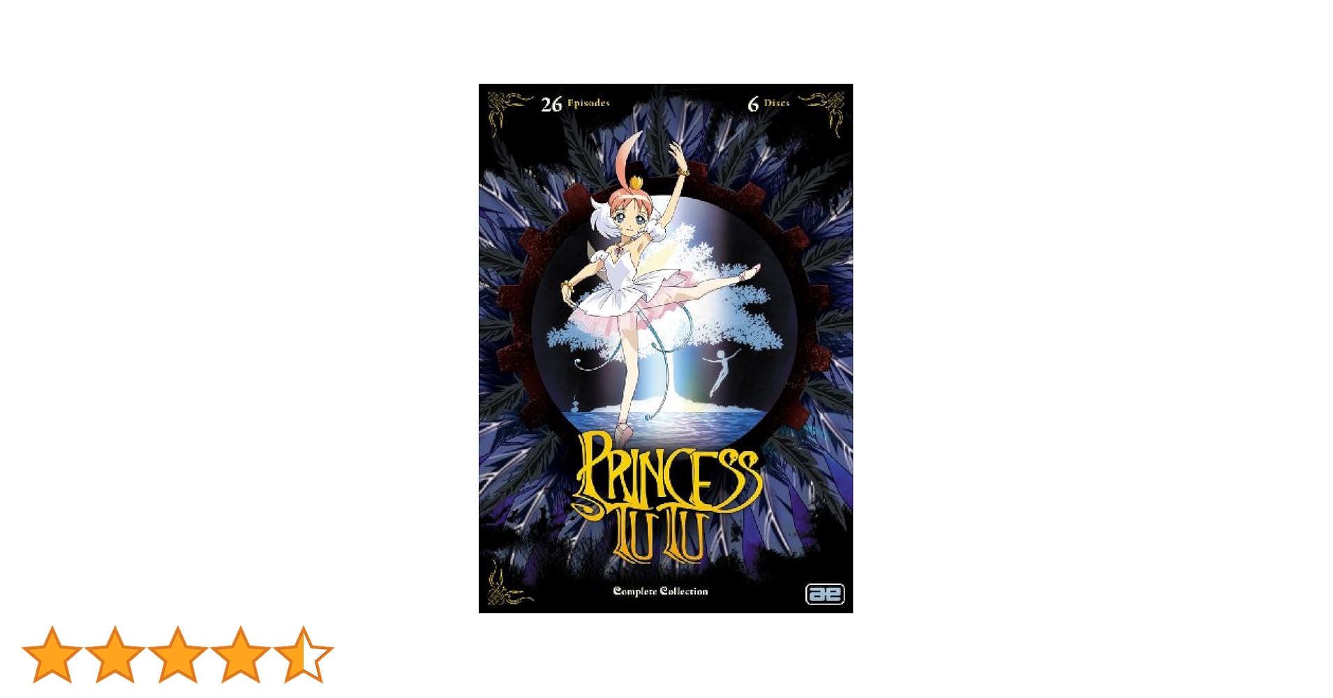 『稀少DVD⭐PRINCESS TUTU complete 6枚26話』 Amazon.com: PRINCESS TUTU: COMPLETE COLLECTION : Takahiro